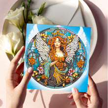 Load image into Gallery viewer, 6Pcs DIY Diamond Painting Greeting Card with Envelope 5D DIY Drill Painting Card