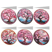 Load image into Gallery viewer, 6Pcs DIY Diamond Painting Greeting Card with Envelope 5D DIY Drill Painting Card