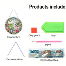 Load image into Gallery viewer, Diamond Art Hanging Pendant Double-Sided Printing Diamond Painting Home Decor