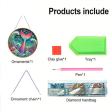 Load image into Gallery viewer, Diamond Art Hanging Pendant Double-Sided Printing Diamond Painting Home Decor