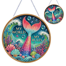 Load image into Gallery viewer, Diamond Art Hanging Pendant Double-Sided Printing Diamond Painting Home Decor