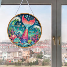 Load image into Gallery viewer, Diamond Art Hanging Pendant Double-Sided Printing Diamond Painting Home Decor