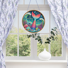 Load image into Gallery viewer, Diamond Art Hanging Pendant Double-Sided Printing Diamond Painting Home Decor