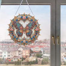 Load image into Gallery viewer, Diamond Art Hanging Pendant Double-Sided Printing Diamond Painting Home Decor