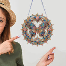 Load image into Gallery viewer, Diamond Art Hanging Pendant Double-Sided Printing Diamond Painting Home Decor