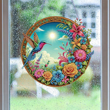 Load image into Gallery viewer, Diamond Art Hanging Pendant Double-Sided Printing Diamond Painting Home Decor