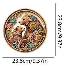 Load image into Gallery viewer, Diamond Art Hanging Pendant Double-Sided Printing Diamond Painting Home Decor