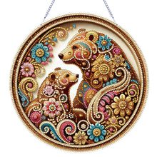 Load image into Gallery viewer, Diamond Art Hanging Pendant Double-Sided Printing Diamond Painting Home Decor