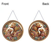 Load image into Gallery viewer, Diamond Art Hanging Pendant Double-Sided Printing Diamond Painting Home Decor