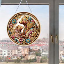 Load image into Gallery viewer, Diamond Art Hanging Pendant Double-Sided Printing Diamond Painting Home Decor