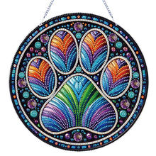 Load image into Gallery viewer, Diamond Art Hanging Pendant Double-Sided Printing Diamond Painting Home Decor