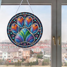 Load image into Gallery viewer, Diamond Art Hanging Pendant Double-Sided Printing Diamond Painting Home Decor