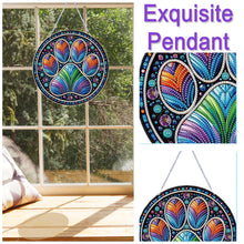 Load image into Gallery viewer, Diamond Art Hanging Pendant Double-Sided Printing Diamond Painting Home Decor