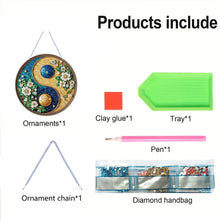 Load image into Gallery viewer, Diamond Art Hanging Pendant Double-Sided Printing Diamond Painting Home Decor