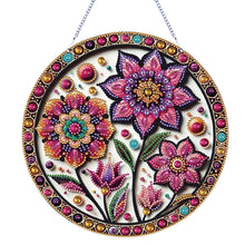 Load image into Gallery viewer, Diamond Art Hanging Pendant Double-Sided Printing Diamond Painting Home Decor