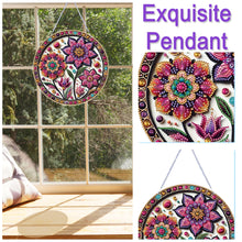 Load image into Gallery viewer, Diamond Art Hanging Pendant Double-Sided Printing Diamond Painting Home Decor