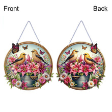 Load image into Gallery viewer, Diamond Art Hanging Pendant Double-Sided Printing Diamond Painting Home Decor