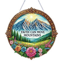 Load image into Gallery viewer, Diamond Art Hanging Pendant Double-Sided Printing Diamond Painting Home Decor