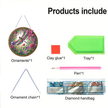 Load image into Gallery viewer, Diamond Art Hanging Pendant Double-Sided Printing Diamond Painting Home Decor