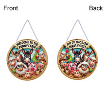 Load image into Gallery viewer, Diamond Art Hanging Pendant Double-Sided Printing Diamond Painting Home Decor