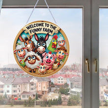 Load image into Gallery viewer, Diamond Art Hanging Pendant Double-Sided Printing Diamond Painting Home Decor