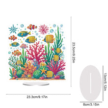 Load image into Gallery viewer, Acrylic Special Shape Bowl Flowers Desktop Diamond Art Kits Bedroom Table Decor