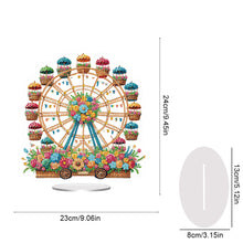 Load image into Gallery viewer, Acrylic Special Shape Bowl Flowers Desktop Diamond Art Kits Bedroom Table Decor