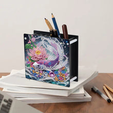 Load image into Gallery viewer, Acrylic Special Shape Animals DIY Diamond Painting Pen Holder Kit for Art Crafts