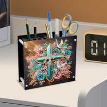 Load image into Gallery viewer, Acrylic Special Shape Animals DIY Diamond Painting Pen Holder Kit for Art Crafts