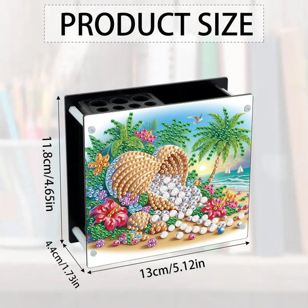 Acrylic Special Shape Animals DIY Diamond Painting Pen Holder Kit for Art Crafts