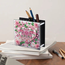 Load image into Gallery viewer, Acrylic Special Shape Animals DIY Diamond Painting Pen Holder Kit for Art Crafts