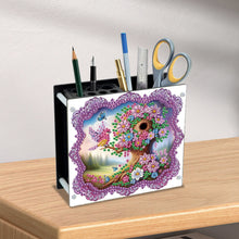 Load image into Gallery viewer, Acrylic Special Shape Animals DIY Diamond Painting Pen Holder Kit for Art Crafts