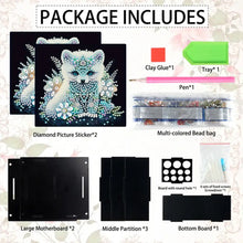Load image into Gallery viewer, Acrylic Special Shape Animals DIY Diamond Painting Pen Holder Kit for Art Crafts