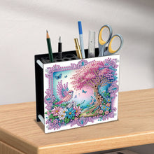 Load image into Gallery viewer, Acrylic Special Shape Animals DIY Diamond Painting Pen Holder Kit for Art Crafts