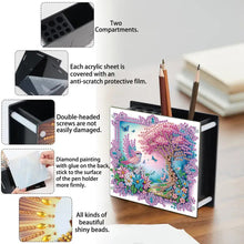 Load image into Gallery viewer, Acrylic Special Shape Animals DIY Diamond Painting Pen Holder Kit for Art Crafts