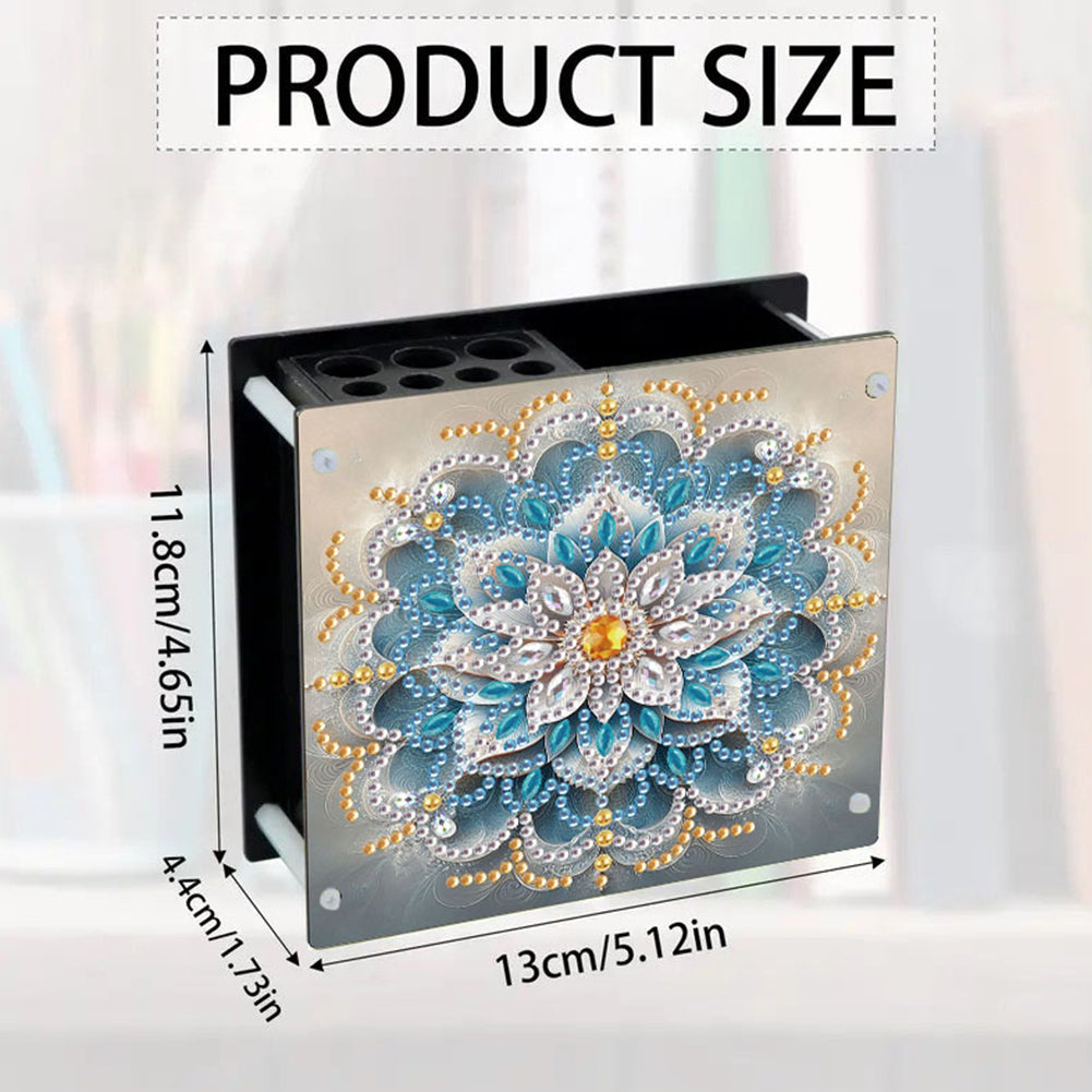 Acrylic Special Shape Animals DIY Diamond Painting Pen Holder Kit for Art Crafts