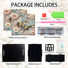 Load image into Gallery viewer, Acrylic Special Shape Bee DIY Diamond Painting Pen Holder for Home Study