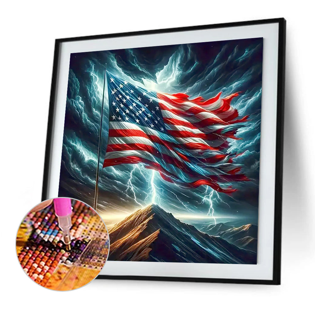 Diamond Painting - Full Square - Voice Of Patriotism (40*40CM)