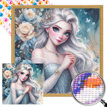 Load image into Gallery viewer, AB Diamond Painting - Full Round - Princess Elsa (40*40CM)