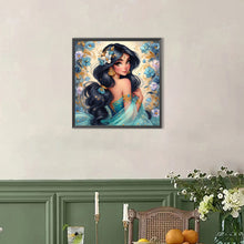 Load image into Gallery viewer, AB Diamond Painting - Full Round - Princess Jasmine (40*40CM)