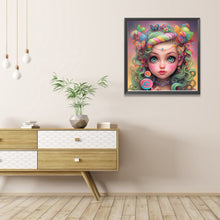 Load image into Gallery viewer, AB Diamond Painting - Full Round - Candy Girl (40*40CM)