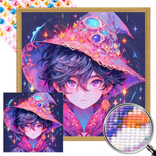 Load image into Gallery viewer, AB Diamond Painting - Full Round - Magic Boy (40*40CM)