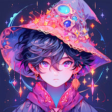 Load image into Gallery viewer, AB Diamond Painting - Full Round - Magic Boy (40*40CM)