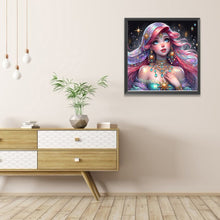 Load image into Gallery viewer, AB Diamond Painting - Full Round - Exotic Red-Haired Girl (40*40CM)