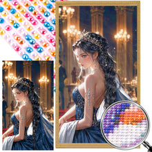 Load image into Gallery viewer, AB Diamond Painting - Full Round - Elegant Girl (40*70CM)