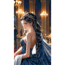 Load image into Gallery viewer, AB Diamond Painting - Full Round - Elegant Girl (40*70CM)