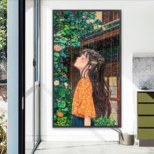 Load image into Gallery viewer, AB Diamond Painting - Full Round - Girl In The Rain (40*70CM)