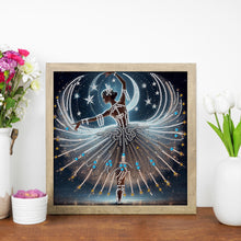 Load image into Gallery viewer, Diamond Painting - Partial Special Shaped - Beautiful Skirt Dancing Girl (30*30CM)