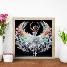 Load image into Gallery viewer, Diamond Painting - Partial Special Shaped - Beautiful Skirt Dancing Girl (30*30CM)