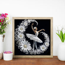 Load image into Gallery viewer, Diamond Painting - Partial Special Shaped - Beautiful Skirt Dancing Girl (30*30CM)